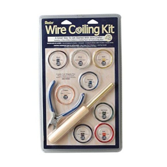 Darice Wire Coiling Kit Craft Starter Kit Tool Cutter - Picture 1 of 11